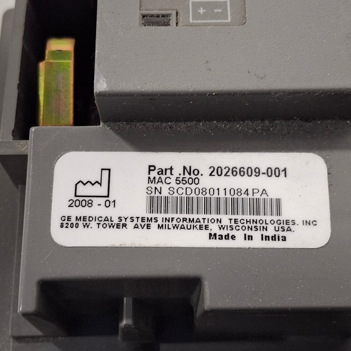 GE Healthcare MAC 5500 ECG without CAM Module