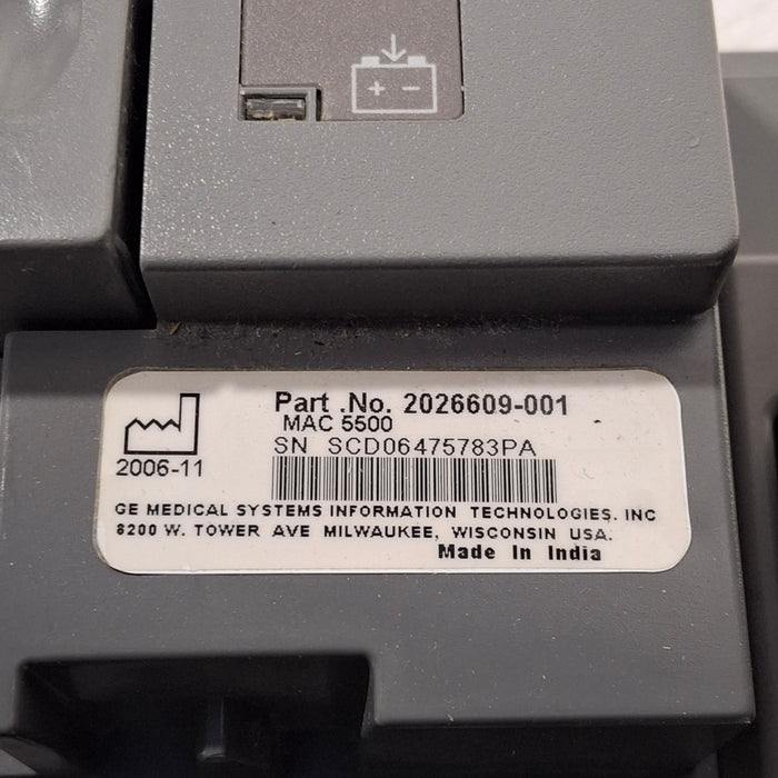 GE Healthcare MAC 5500 HD ECG without CAM Module