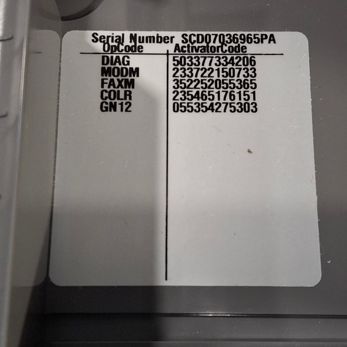 GE Healthcare MAC 5500 ECG without CAM Module