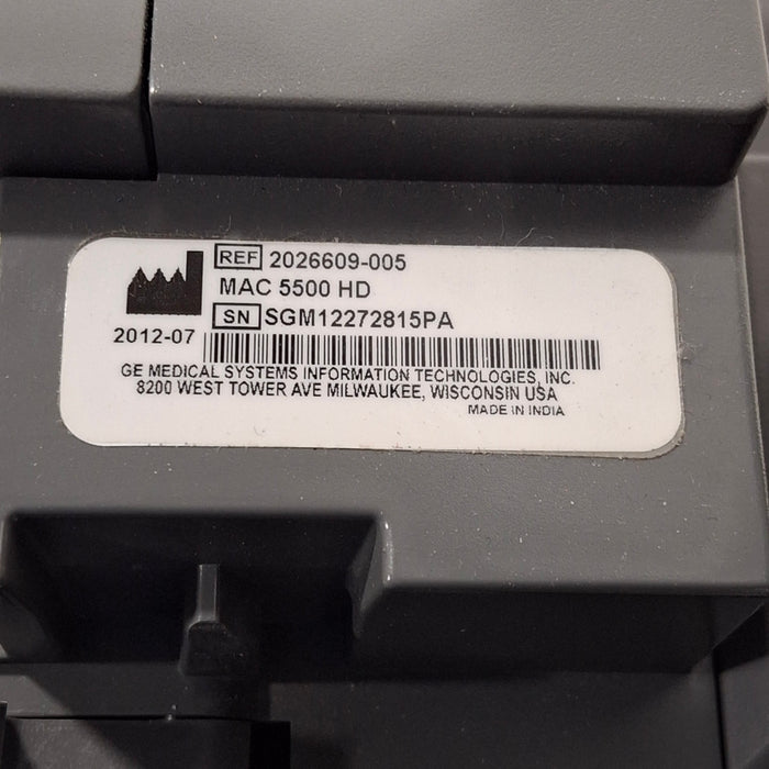 GE Healthcare MAC 5500 HD ECG without CAM Module