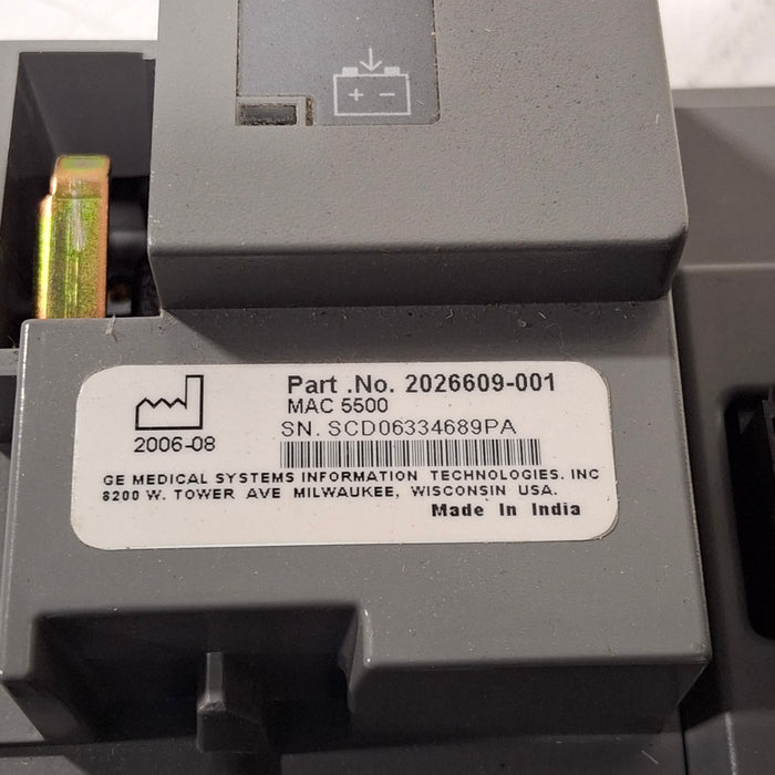 GE Healthcare MAC 5500 ECG without CAM Module