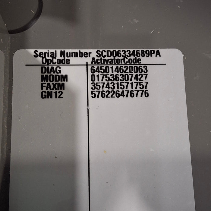 GE Healthcare MAC 5500 ECG without CAM Module