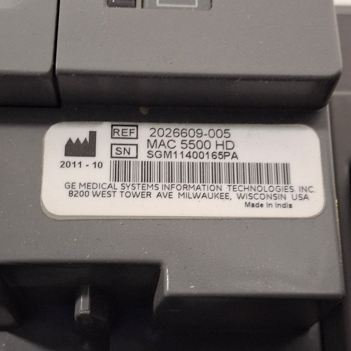 GE Healthcare MAC 5500 HD ECG without CAM Module
