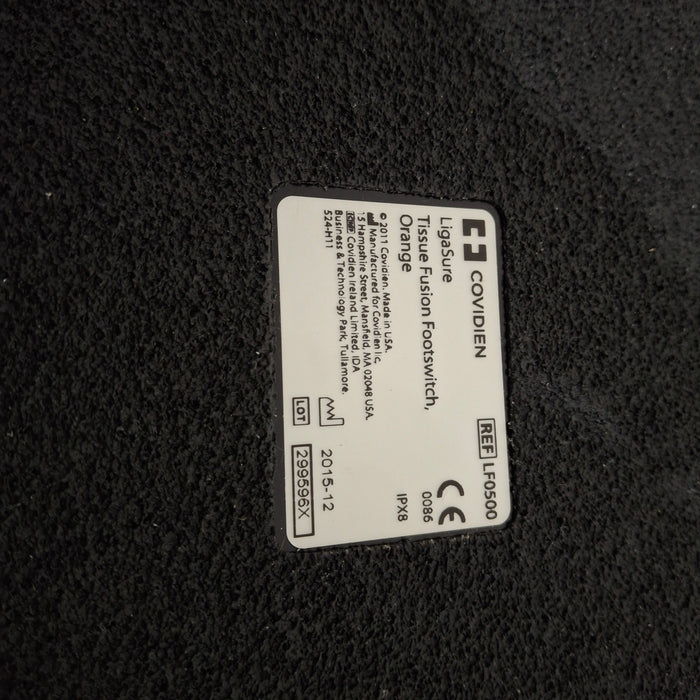 Valleylab Ligasure LF0500 Orange Foot Pedal