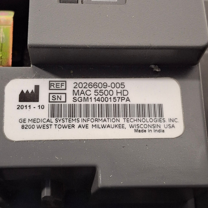 GE Healthcare MAC 5500 HD ECG without CAM Module