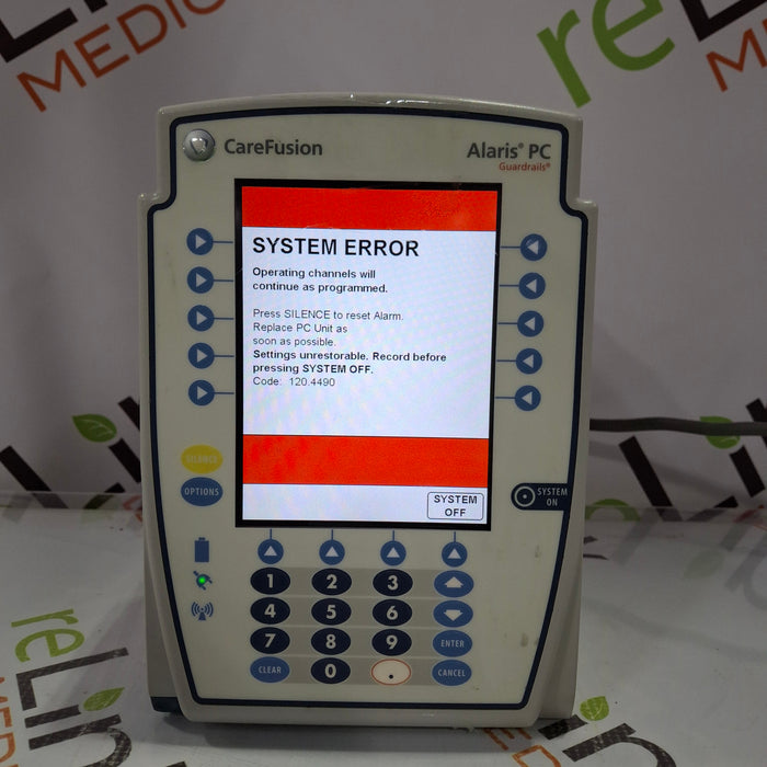CareFusion Alaris 8015 Large Screen POC Infusion Pump