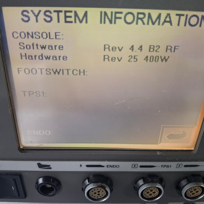 Stryker 5100-1 TPS Shaver Console