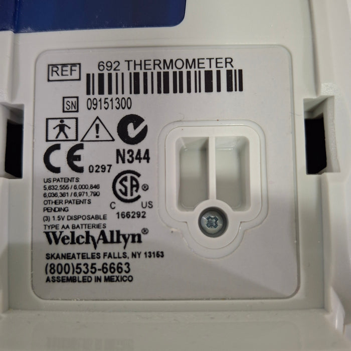 Welch Allyn SureTemp Plus 692 Thermometer
