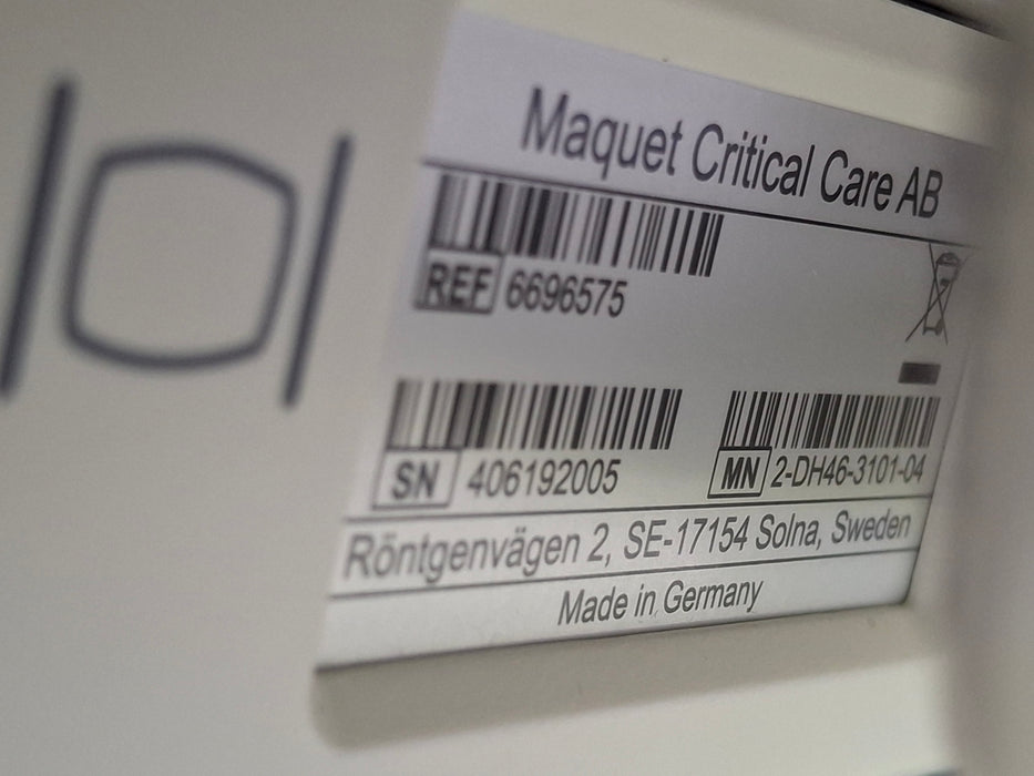 Maquet Servo N Ventilator