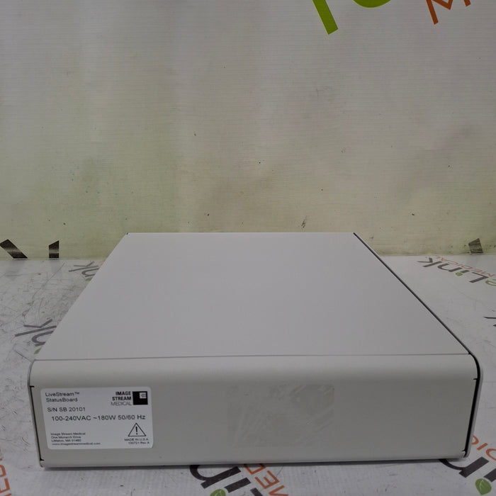 Image Stream Medical LiveStream StatusBoard