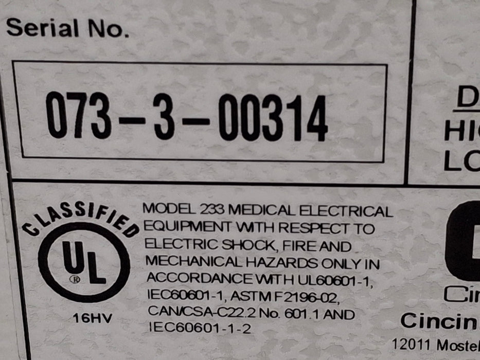 Cincinnati Sub-Zero CSZ Blanketrol III Hypothermia Unit