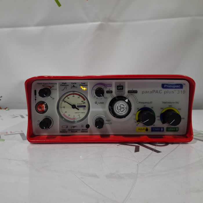 Smiths Medical Pneupac ParaPAC Plus 310 Ventilator
