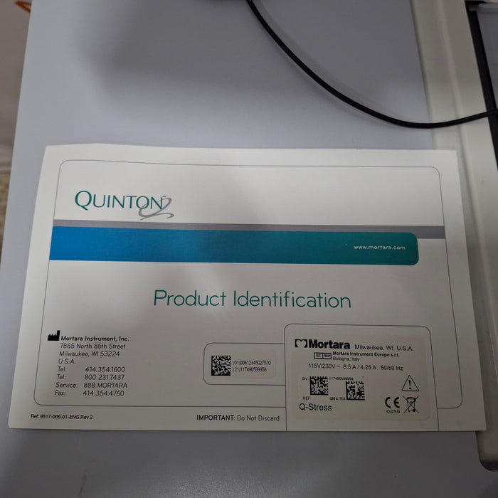 Quinton Cardiac Science Q Stress System Console