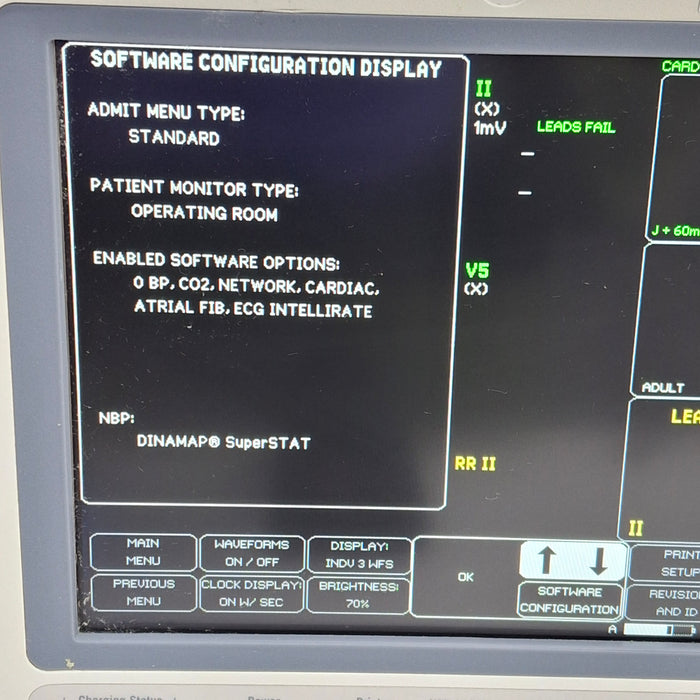 GE Healthcare Dash 4000 - Masimo SpO2 Patient Monitor