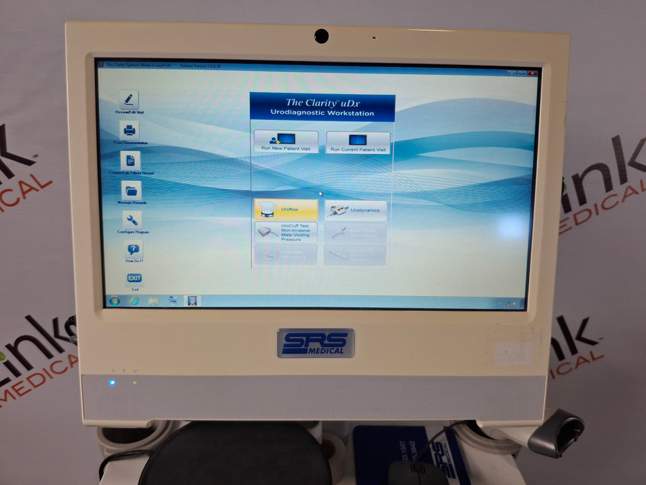 SRS Medical The Clarity uDx Urodiagnostic Workstation