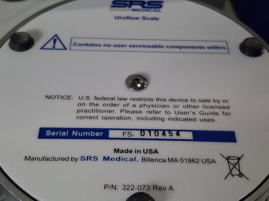 SRS Medical The Clarity uDx Urodiagnostic Workstation