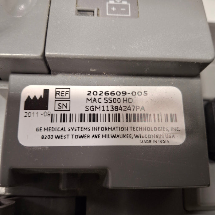 GE Healthcare MAC 5500 HD ECG with CAM Module