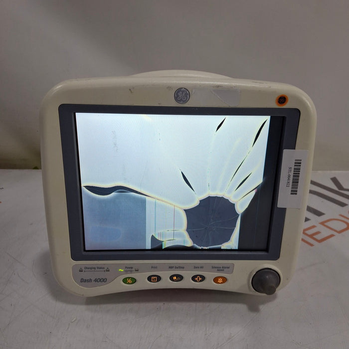 GE Healthcare Dash 4000 - Masimo SpO2 Patient Monitor