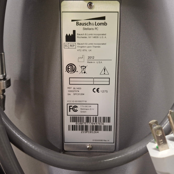 Bausch and Lomb Stellaris Phacoemulsifier
