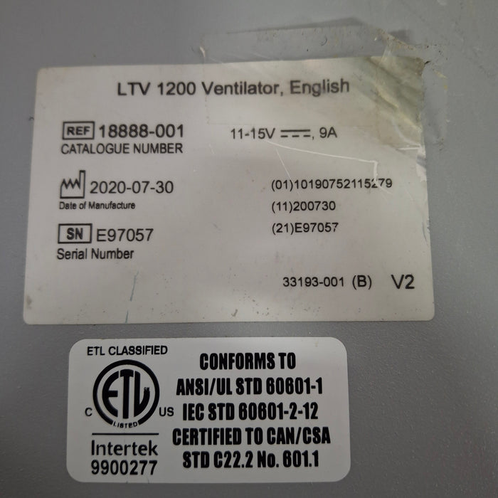CareFusion LTV 1200 Ventilator