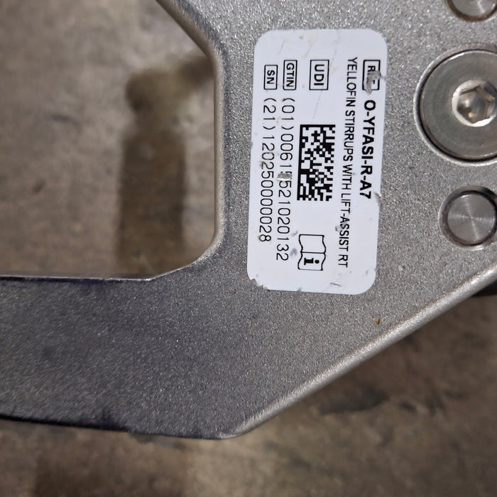 Allen Medical Systems Yellofin Stirrups