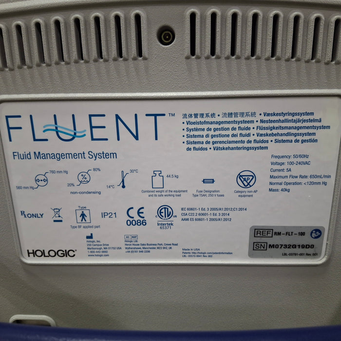Hologic, Inc. Fluent Fluid Management System