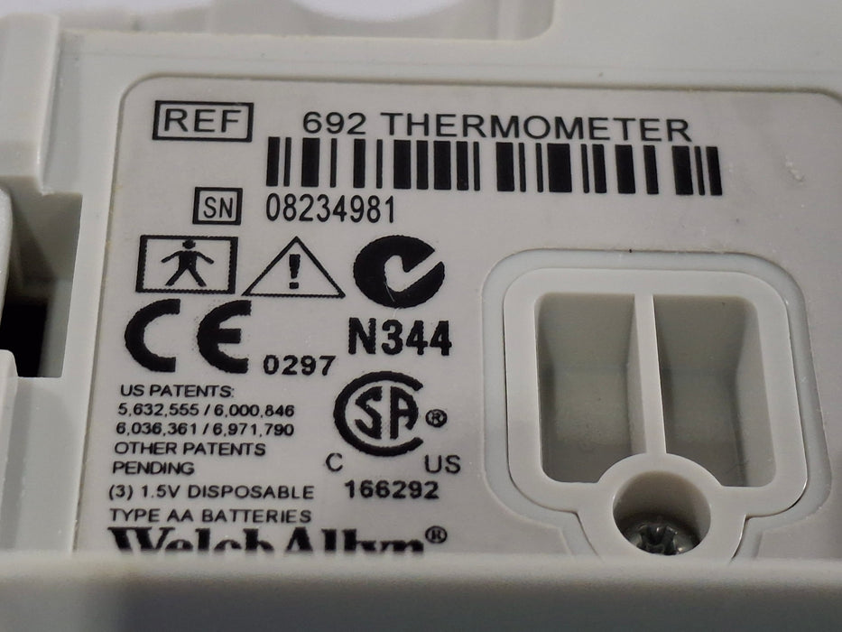 Welch Allyn SureTemp Plus 692 Thermometer