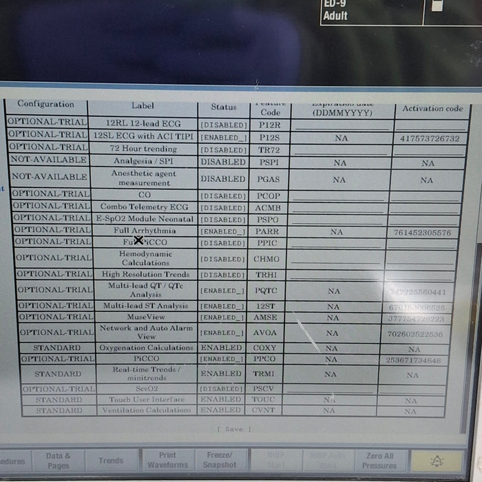 GE Healthcare Carescape B650 Emergency Care Patient Monitor