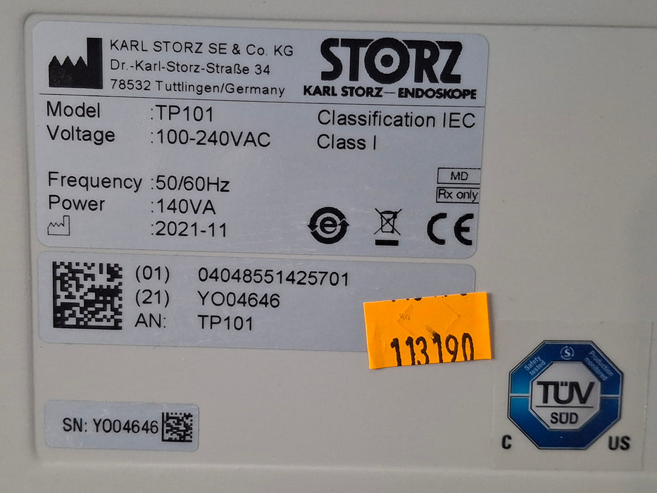 Karl Storz Tele Pack X TP101 Endoscopic Video Unit