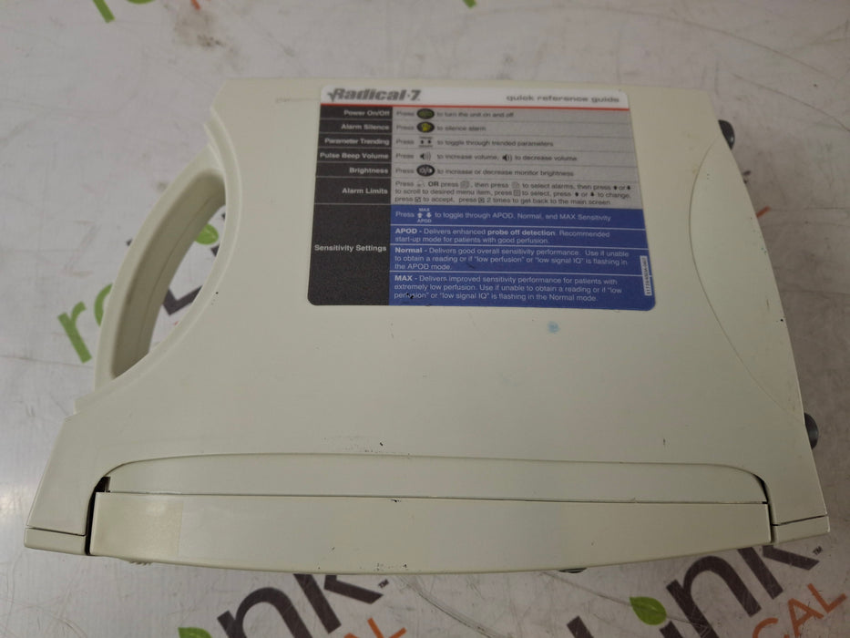 Masimo Radical 7 Pulse Oximeter w/ Base