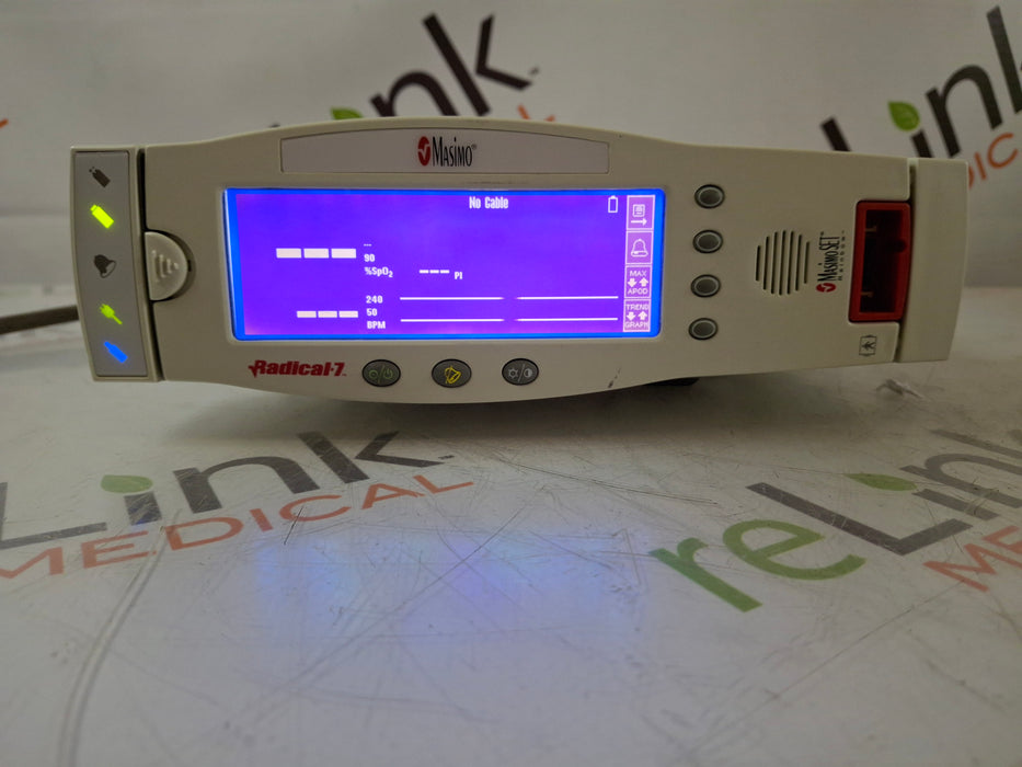 Masimo Radical 7 Pulse Oximeter w/ Base