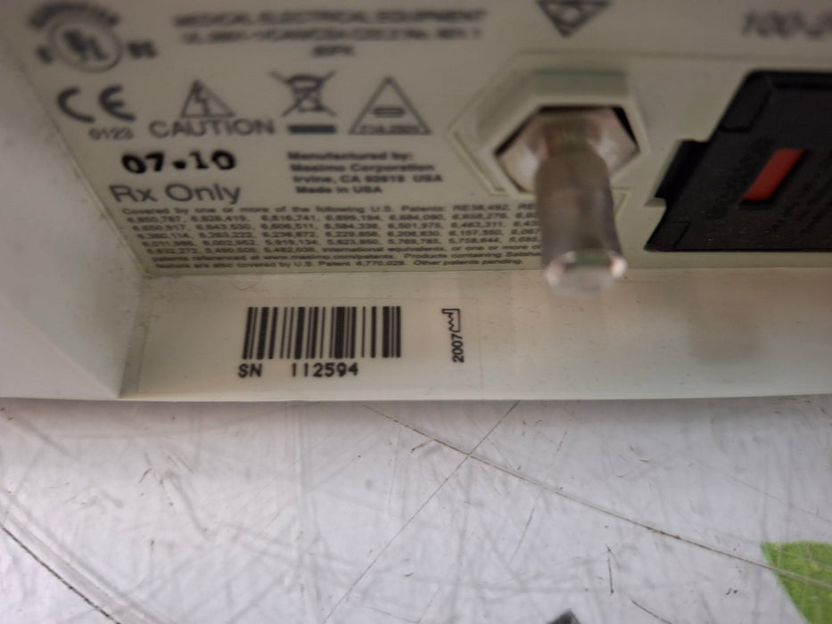 Masimo Radical 7 Pulse Oximeter w/ Base