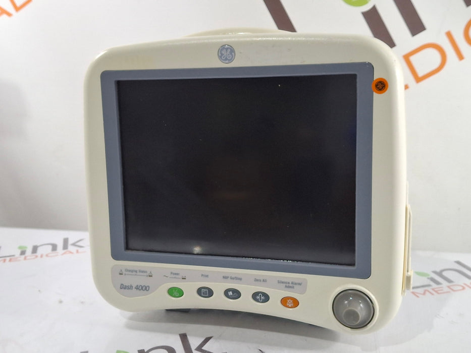 GE Healthcare Dash 4000 - Masimo SpO2 Patient Monitor