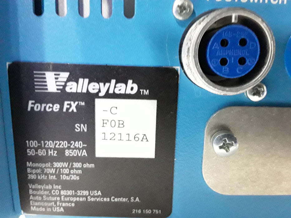 Covidien Valleylab Force FX-C Electrosurgical Generator