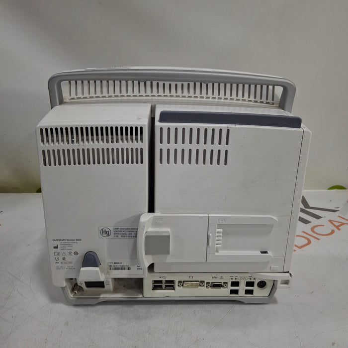 GE Healthcare Carescape B650 Emergency Care Patient Monitor