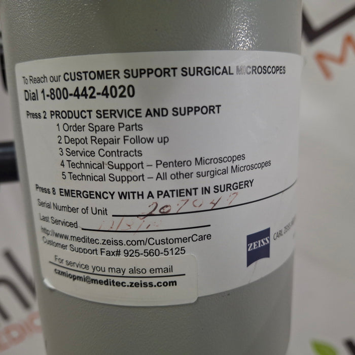 Carl Zeiss OPMI 1-FC / S21 Surgical Microscope