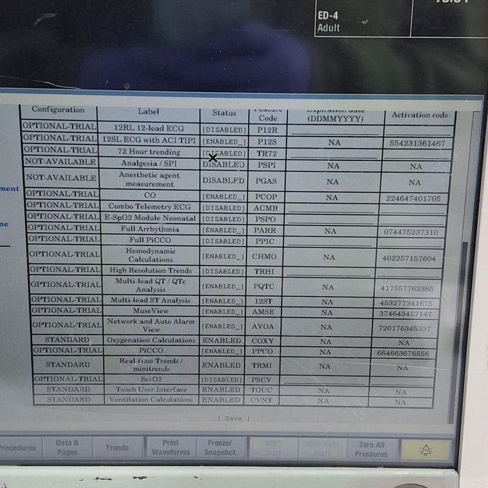 GE Healthcare Carescape B650 Emergency Care Patient Monitor