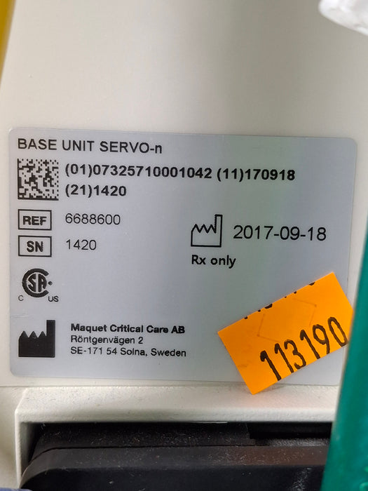 Maquet Servo N Ventilator