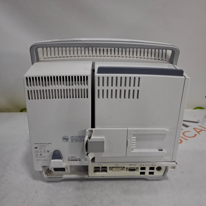 GE Healthcare Carescape B650 Emergency Care Patient Monitor