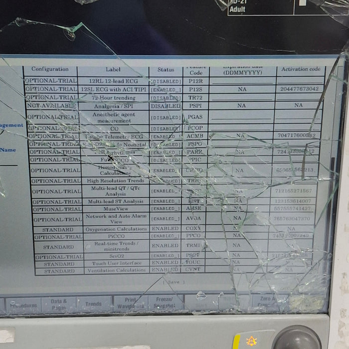 GE Healthcare Carescape B650 Critical Care Patient Monitor