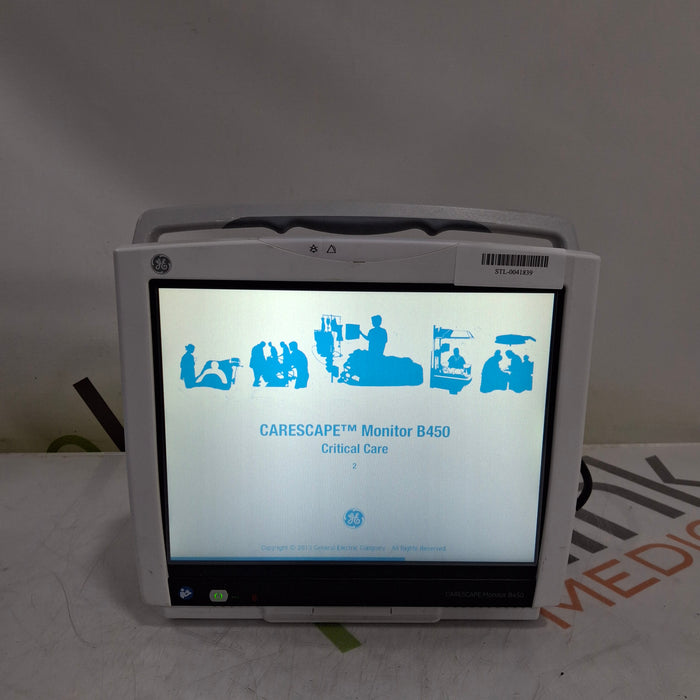 GE Healthcare Carescape B450 Critical Care Patient Monitor