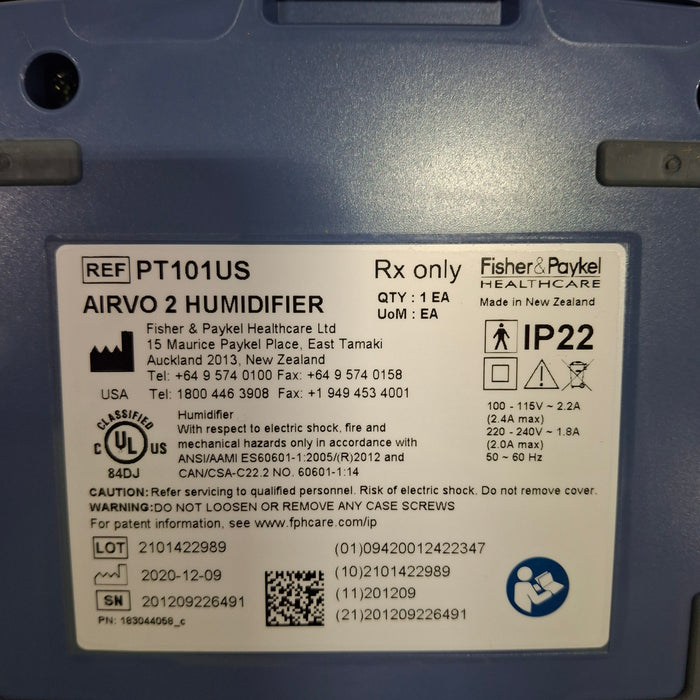 Fisher & Paykel Airvo 2 Humidified High Flow Therapy Unit