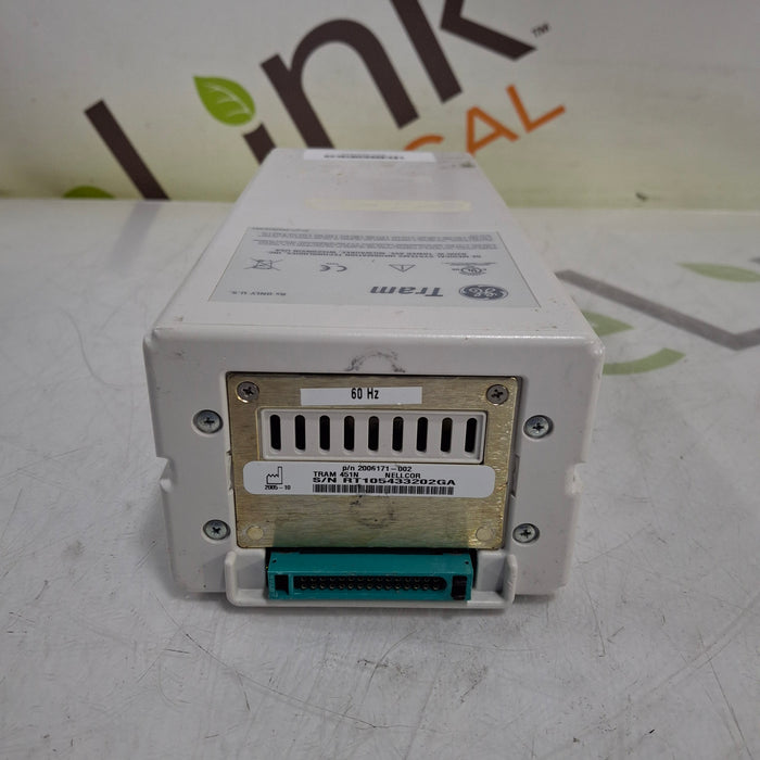 GE Healthcare TRAM 451N Multiparameter Module - Nellcor SpO2