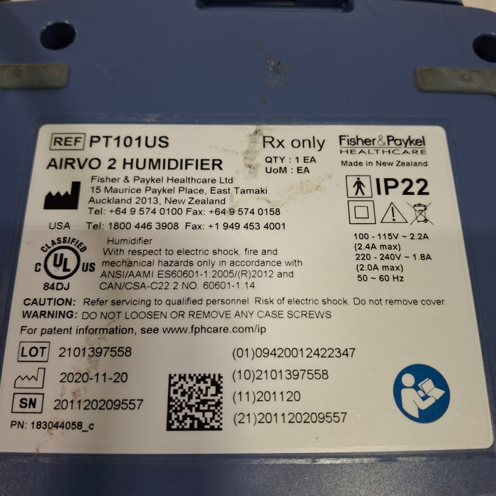 Fisher & Paykel Airvo 2 Humidified High Flow Therapy Unit