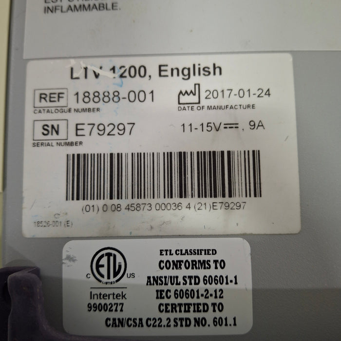 CareFusion LTV 1200 Ventilator