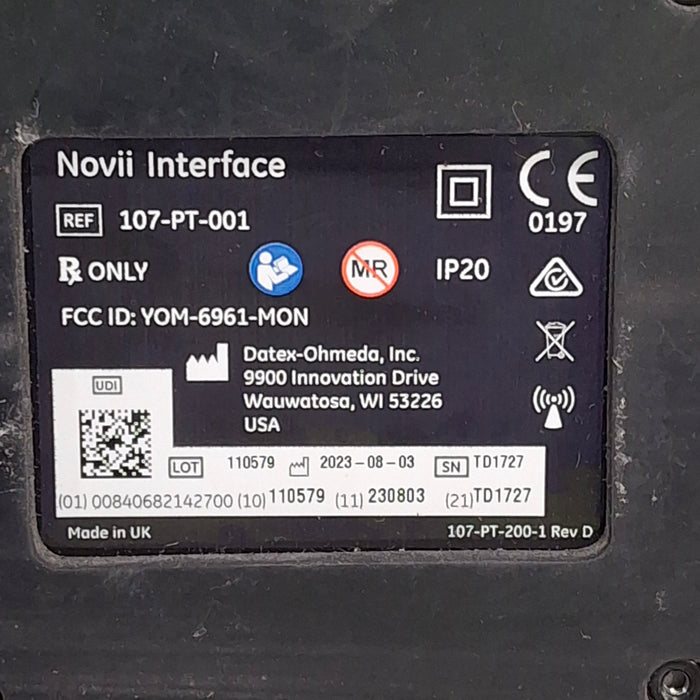 Monica Healthcare Limited 107-PT-001 Fetal Monitor