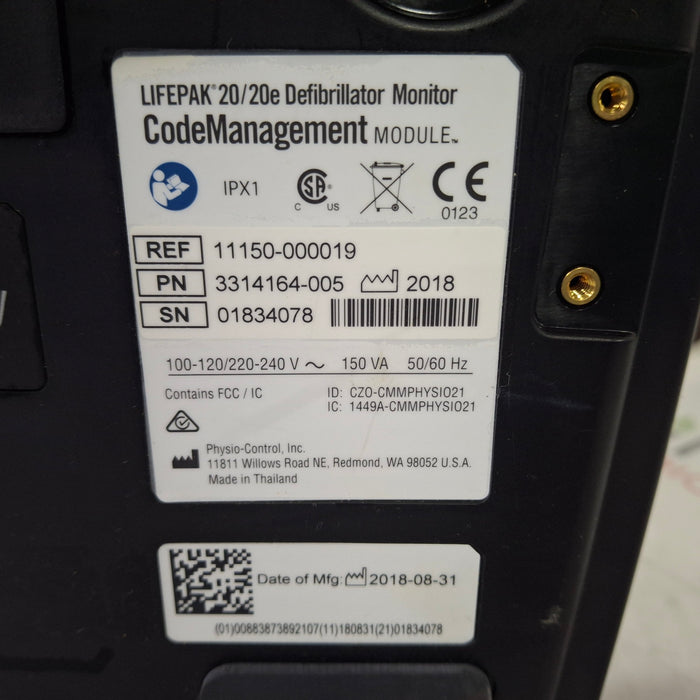Physio-Control LifePak 20/20e Code Management Module
