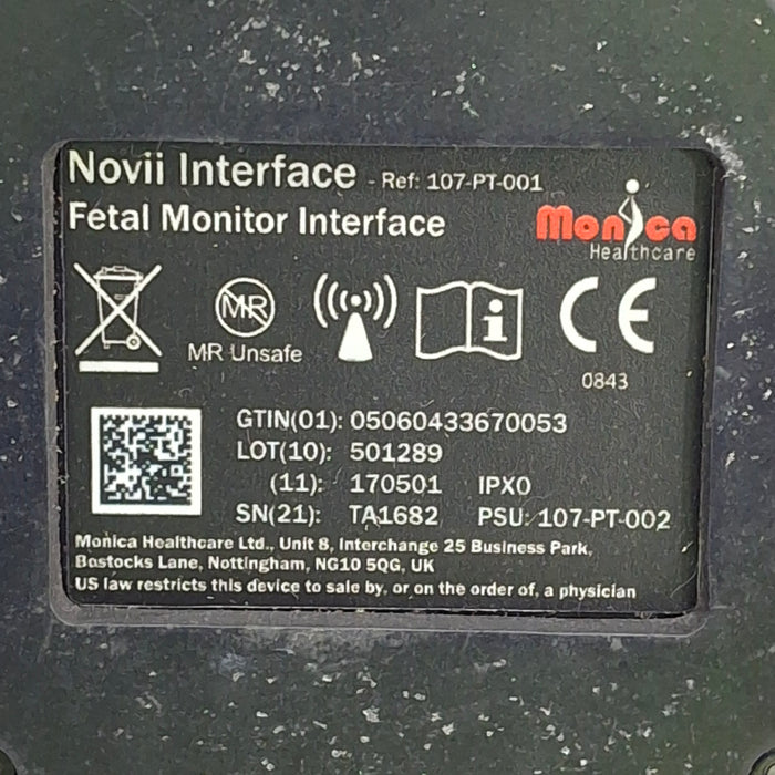 Monica Healthcare Limited 107-PT-001 Fetal Monitor