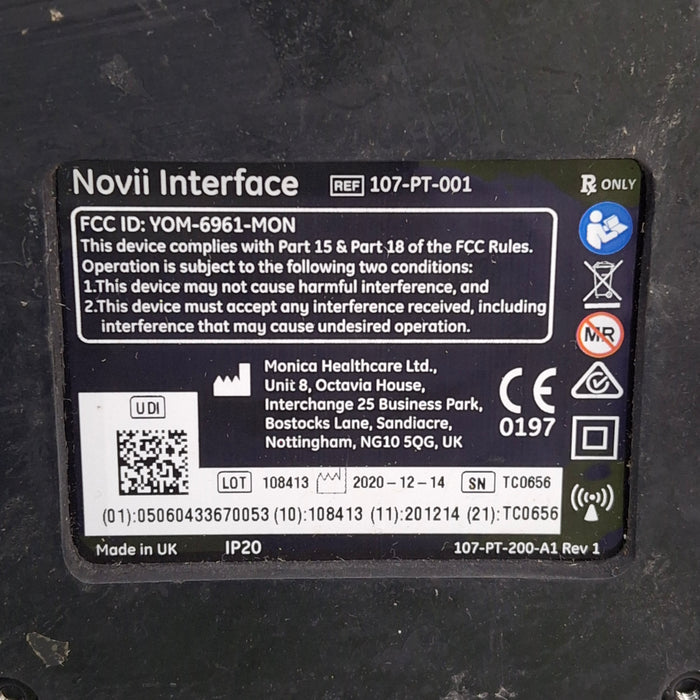 Monica Healthcare Limited 107-PT-001 Fetal Monitor