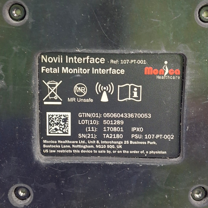 Monica Healthcare Limited 107-PT-001 Fetal Monitor